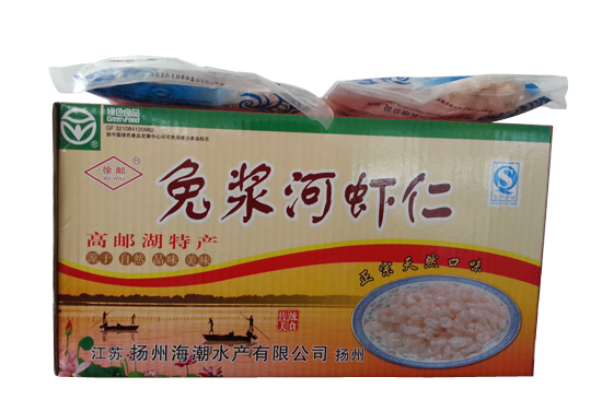 免浆河虾仁